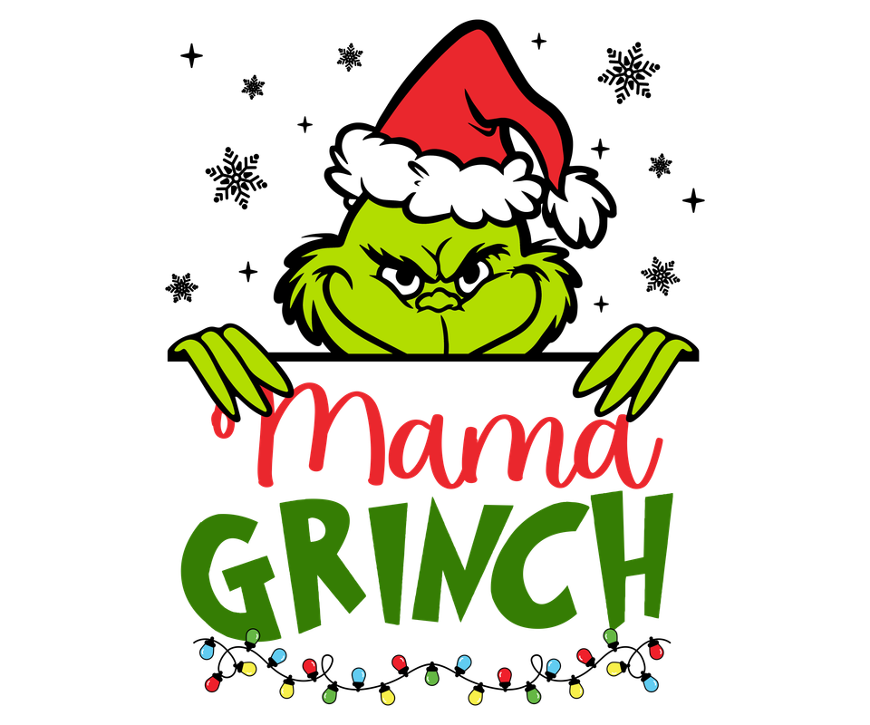 Seasons   christmas grinch mama