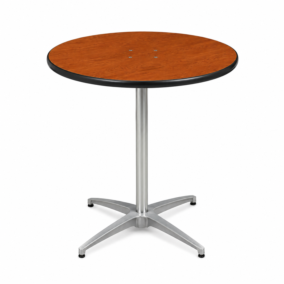 30 round wooden bistro table