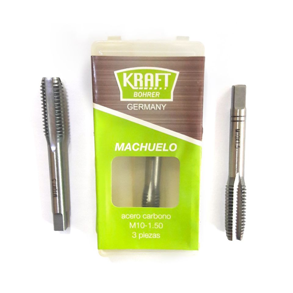Kraft hand tap set (carbon steel)