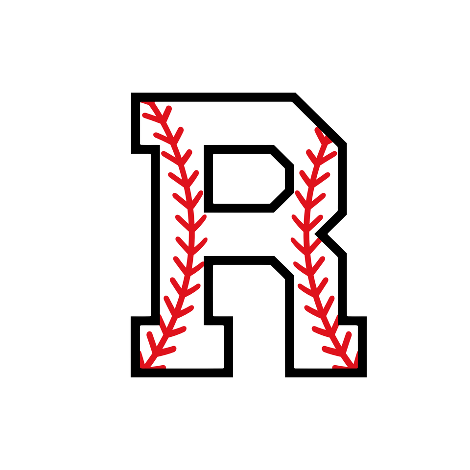 Sports   baseball letter r