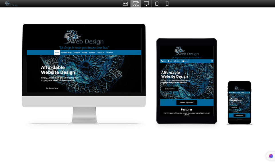 5 star web design website