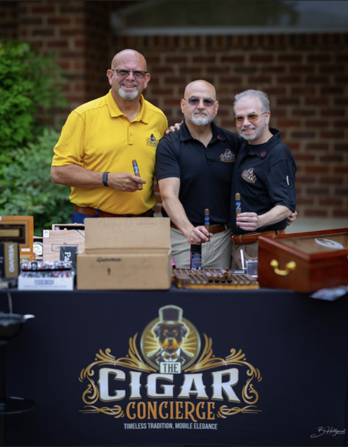 The cigar concierge team
