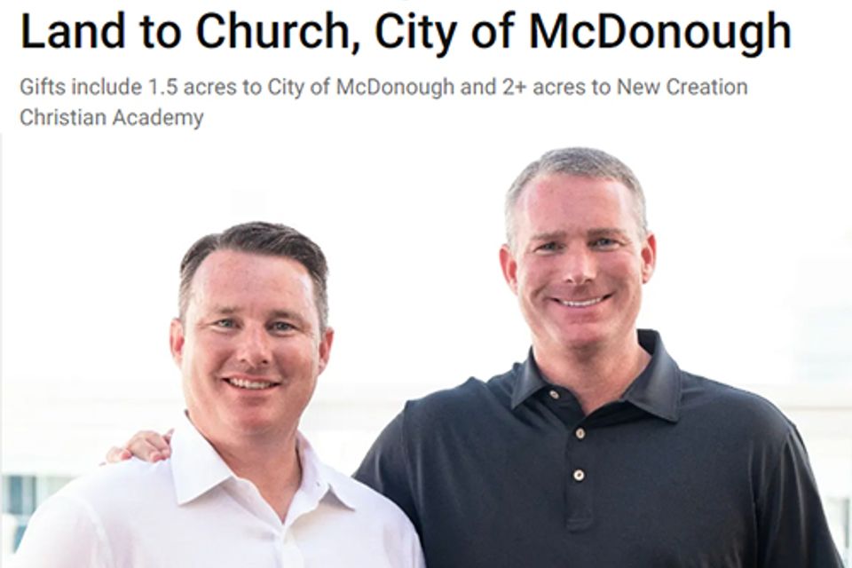Church donation