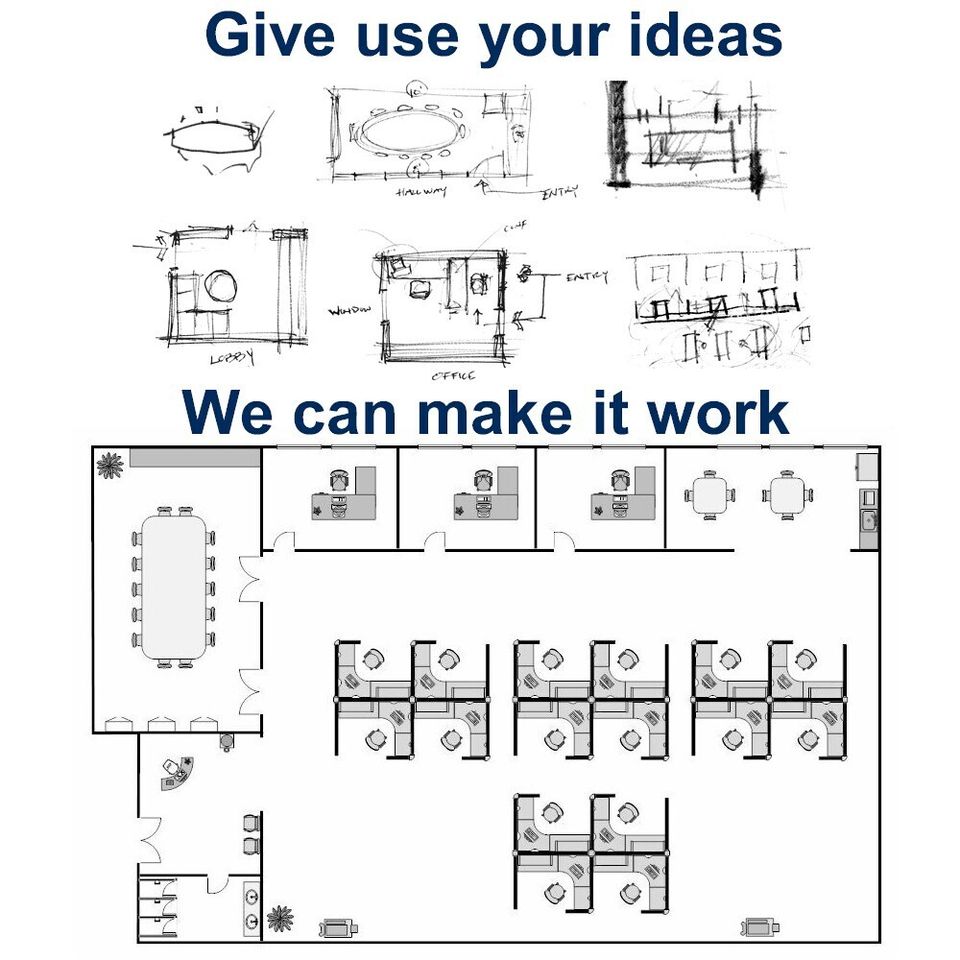 Cubicle layout