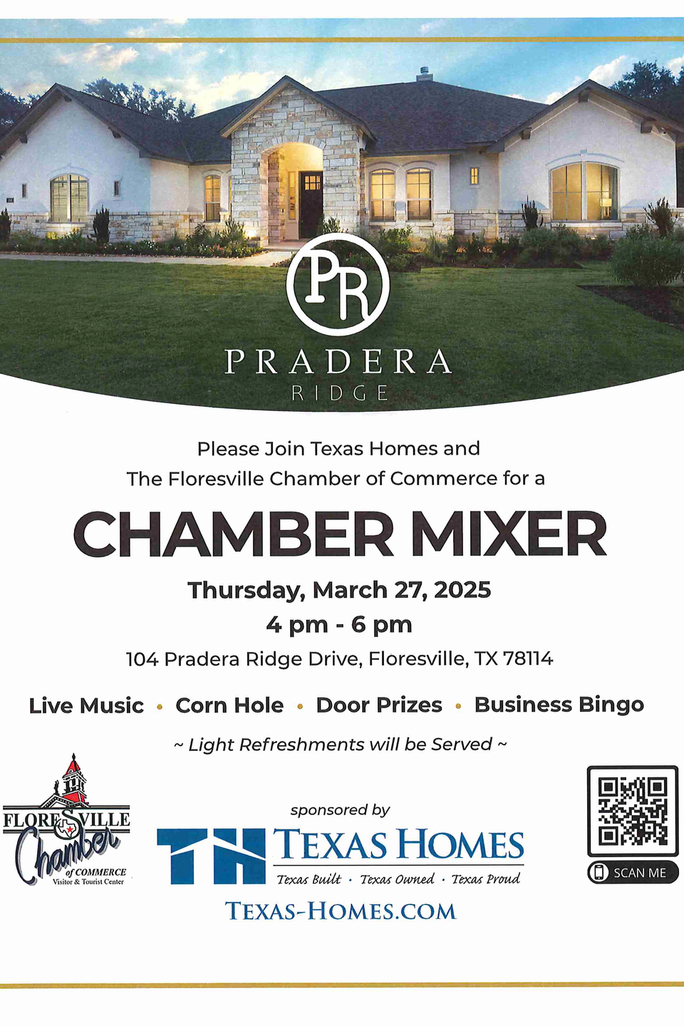 Networking event flyer mar 27th