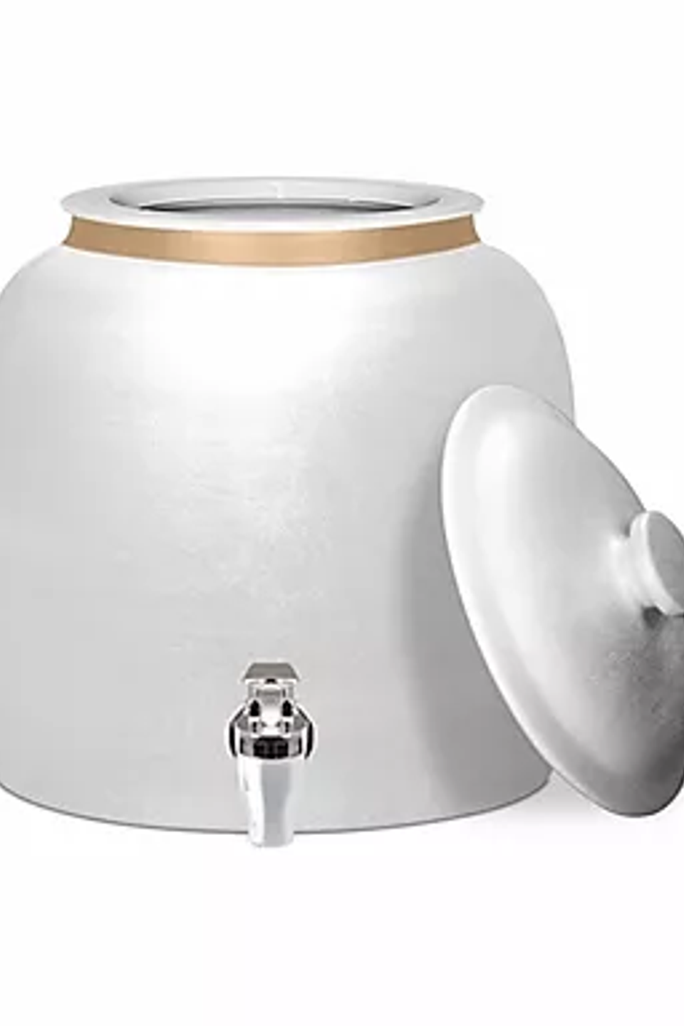 Ceramic water dispenser white