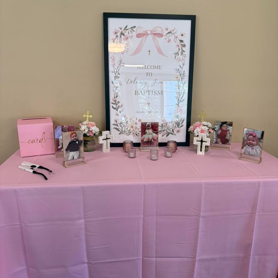 alt="The Party Savers staff bartending and waitressing at a Long Island Christening Party"