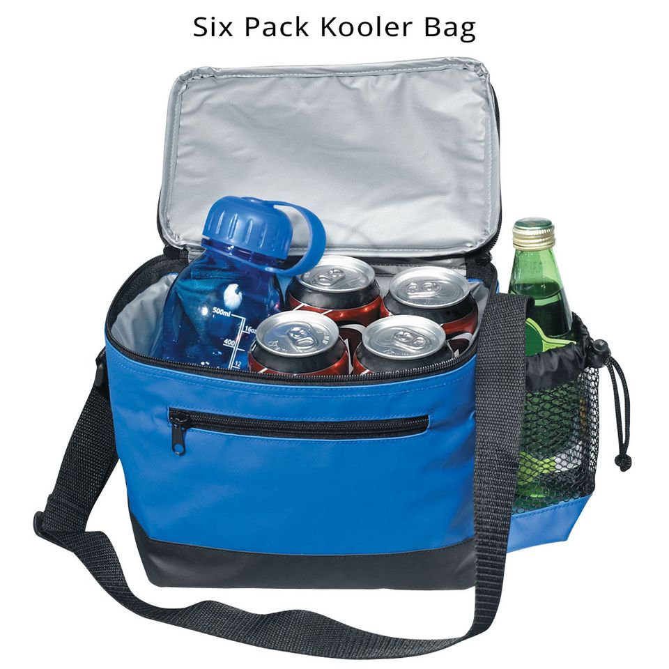 Six pack kooler bag