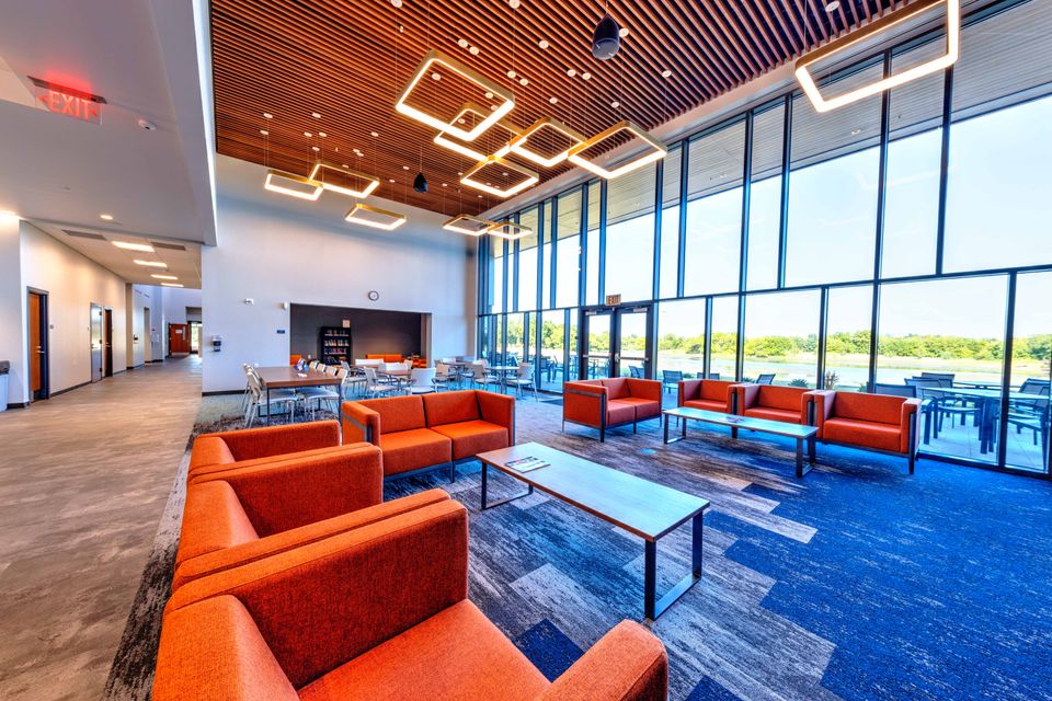 Interior of YMCA Healthy Living Center featured in a Google virtual tour