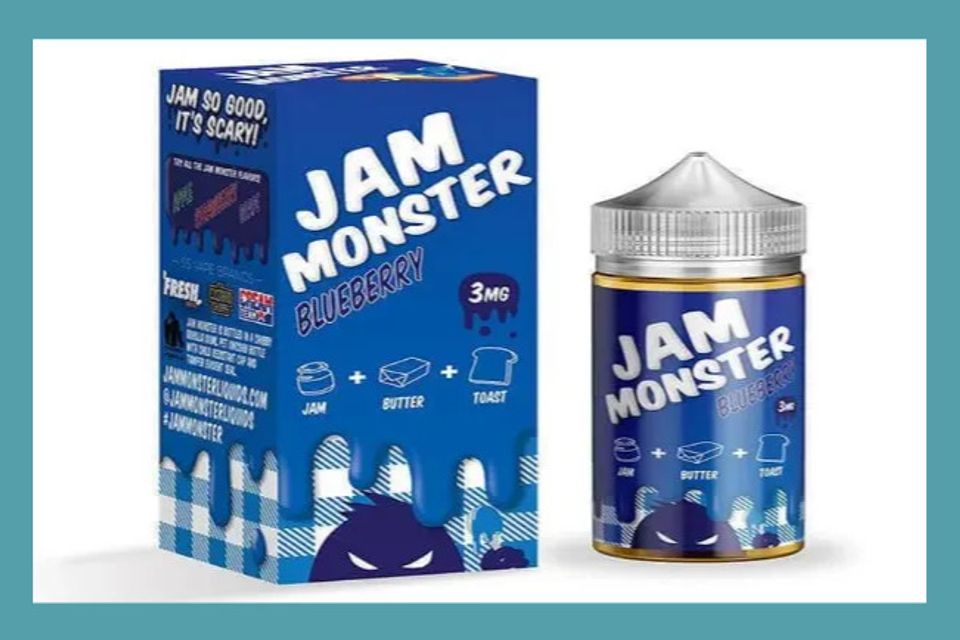 Jam Monster Blueberry E-Liquid