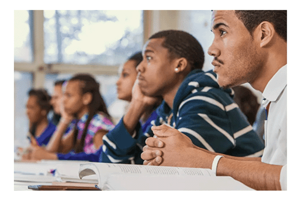 Students in classroom