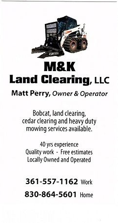 M k land clearing bc