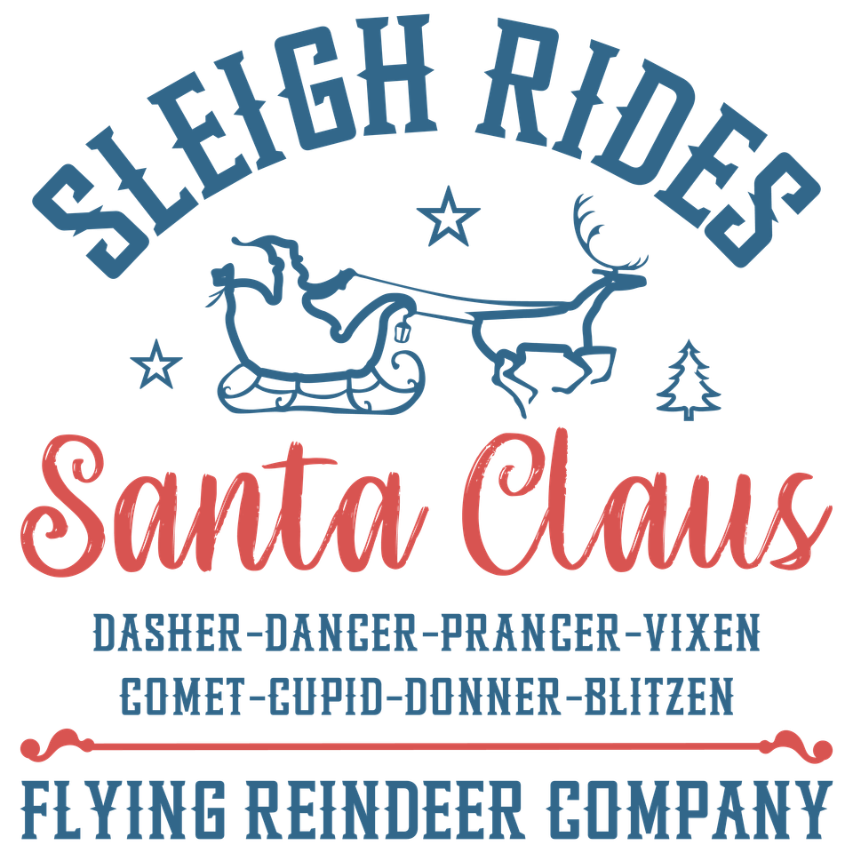 Seasons   christmas sleigh rides color