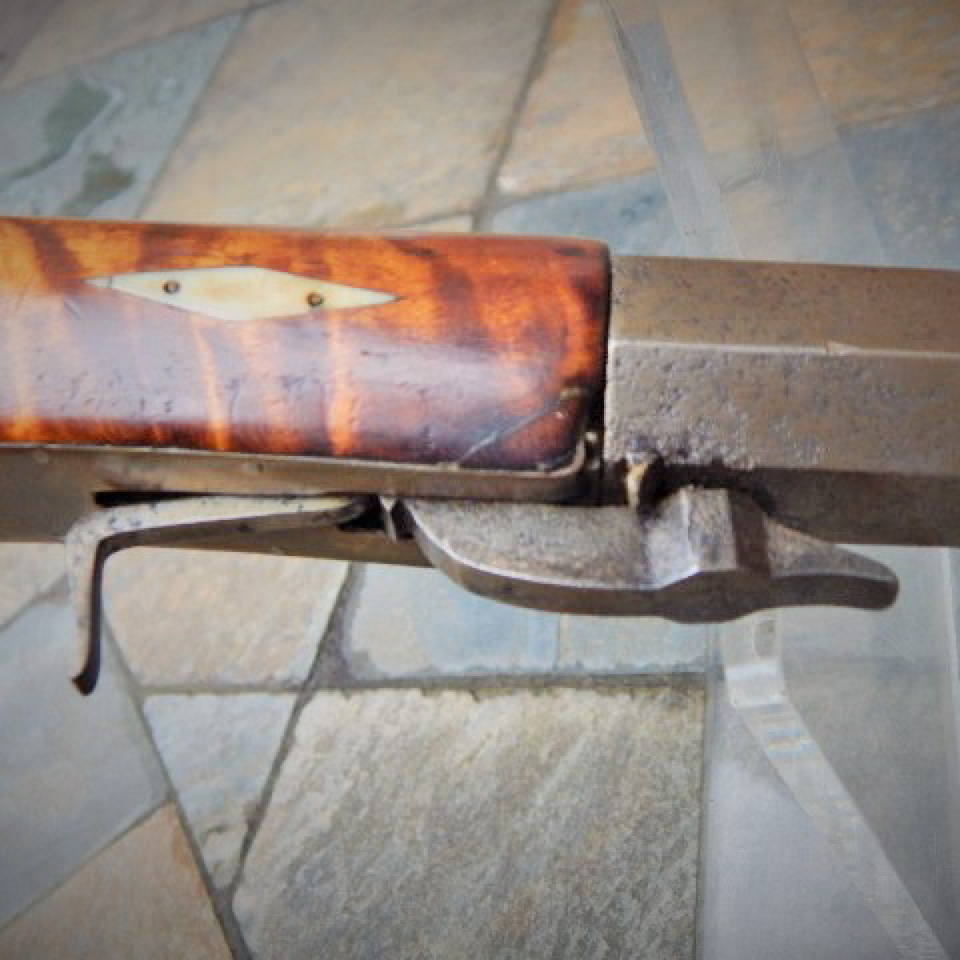 Large  percussion underhammer pistol  new england files520170913 31735 1geavpo