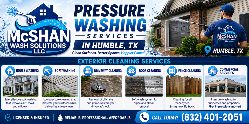 Pressure washing humble  tx