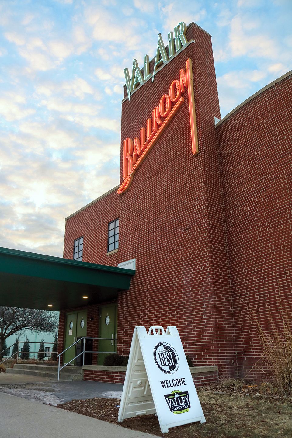 Outside bldg 2