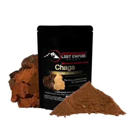 Chaga mushroom powder lost empire herbs 441x441
