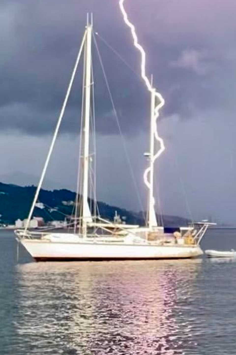 Lightening strike