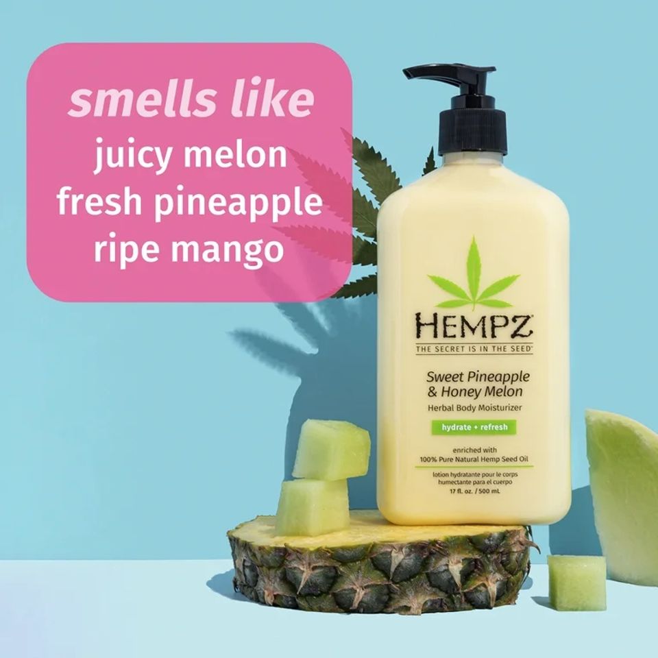 Sweet pineapple   honey melon hempz