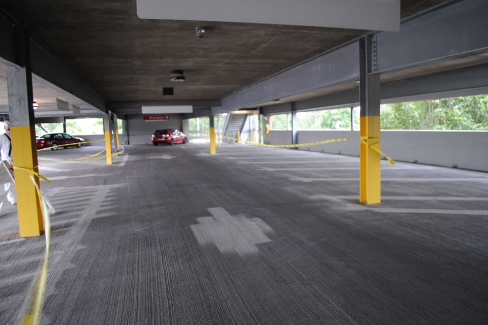 Parking garage canaan hair cut pics 022