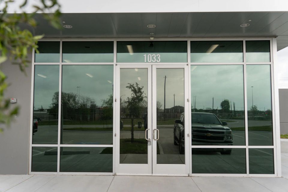 Dark neutral commercial ttm store front
