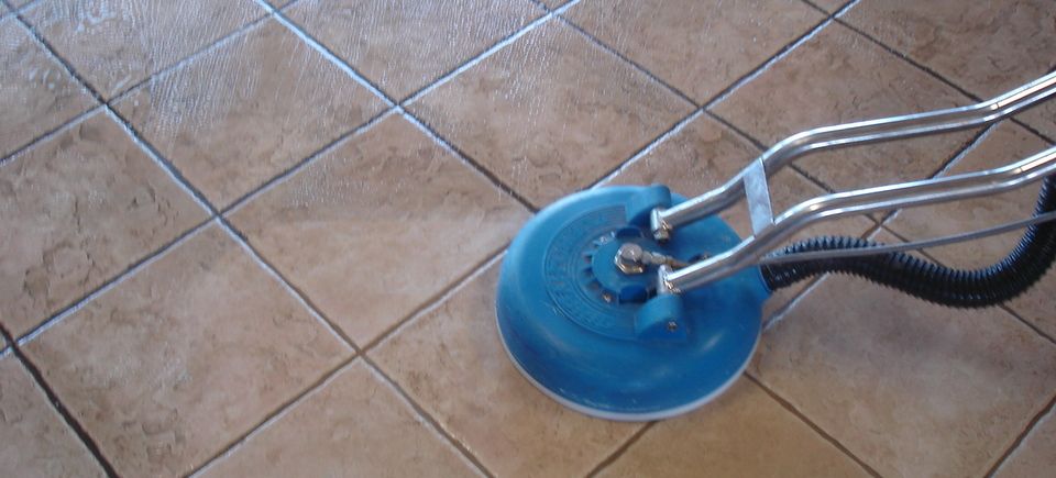 Tile grout cleaning health club