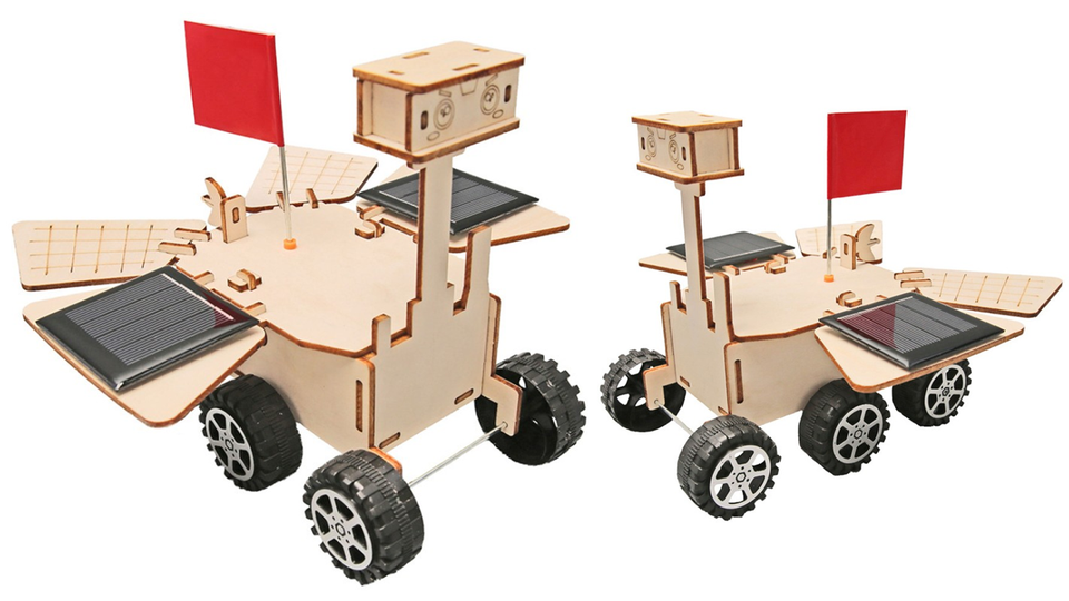 21. okyn g5428 9 stem solar powered wooden lunar rover diy kit creative science experiment gift for children's educational toys (2 2)