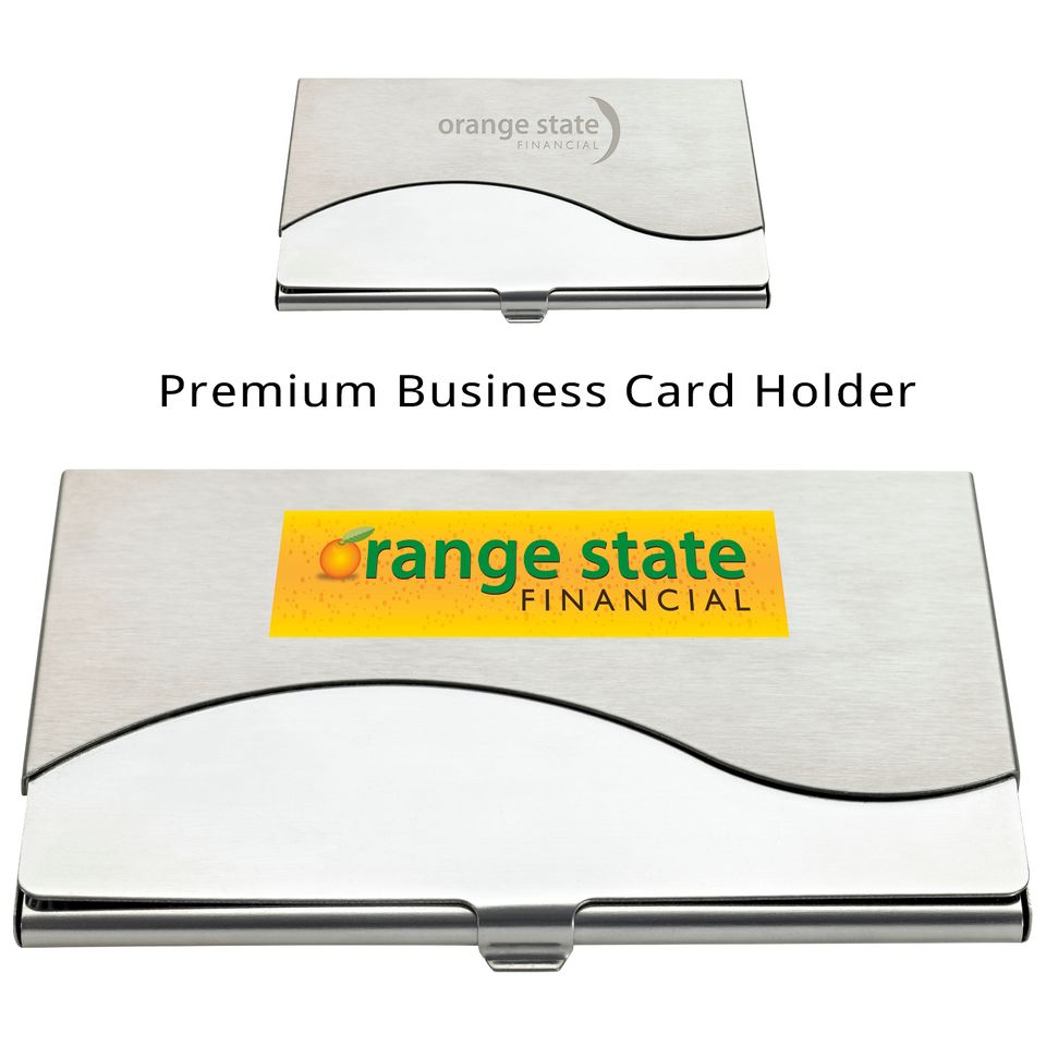Premium business card holder
