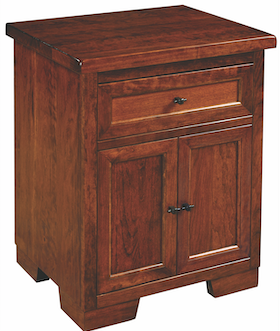 Cwf 1 drawer farm house nightstand