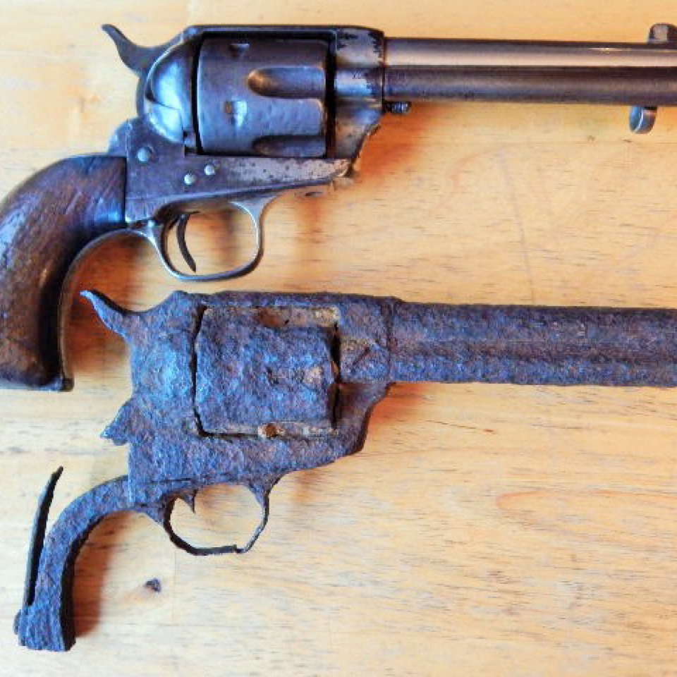 Dug  old west  colt saa  black powder revolver  loaded files720170912 15078 s2dde7