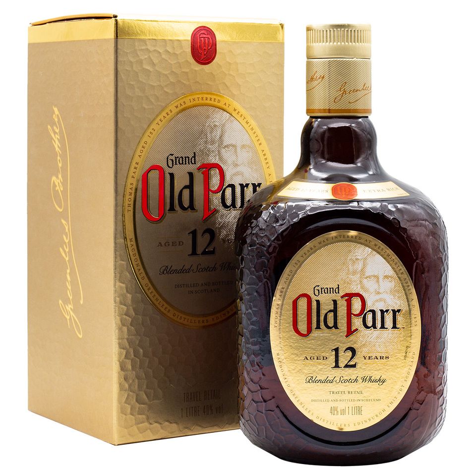 Grand old parr 12 years travel exclusive