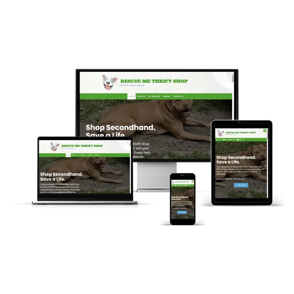 Rescue me thrift shop original