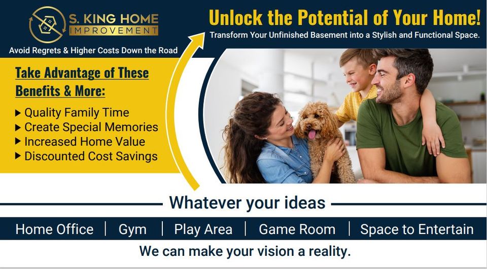Unlock The Potential of Your Home - Basement Remodel - Lancaster-PA