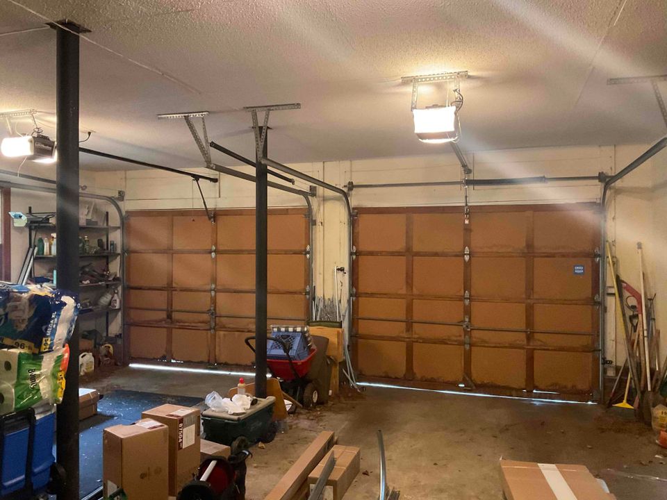 double garage door installation raleigh nc, raleigh garage door installation company, ready to roll garage doors