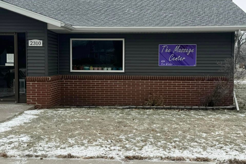 Massage center sign