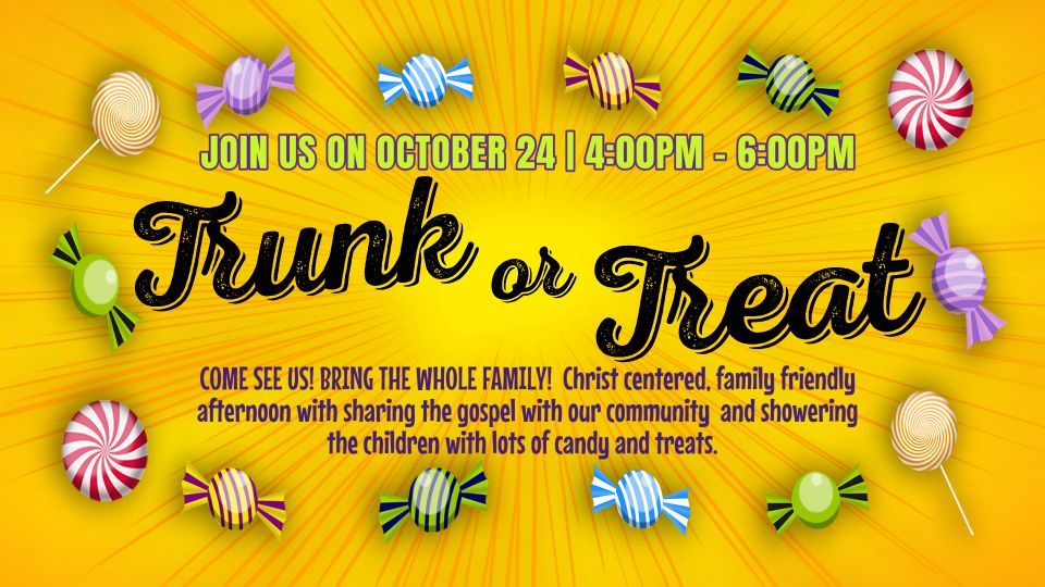 Trunk or treat candy