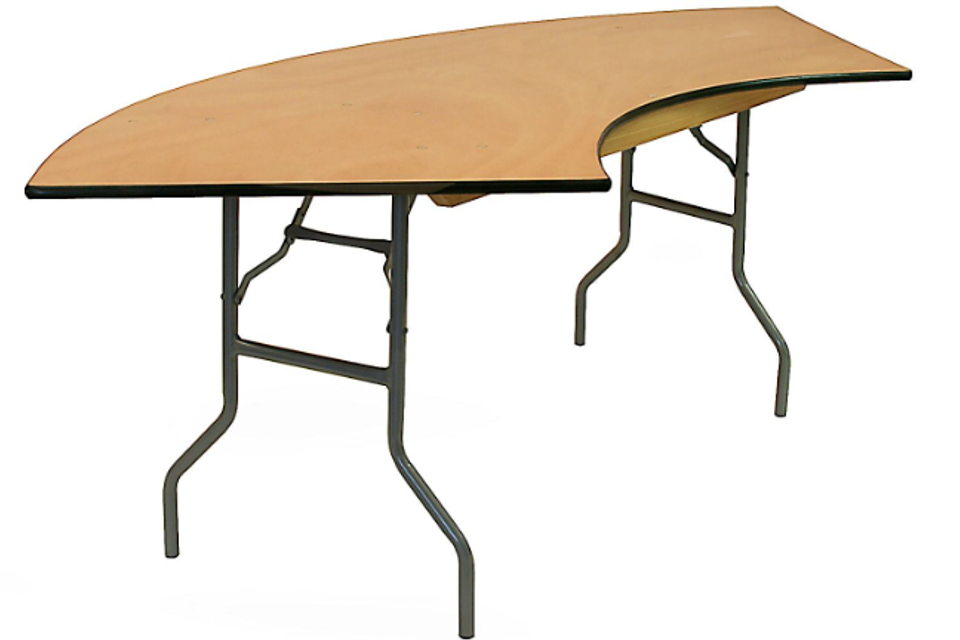 Serpentine table