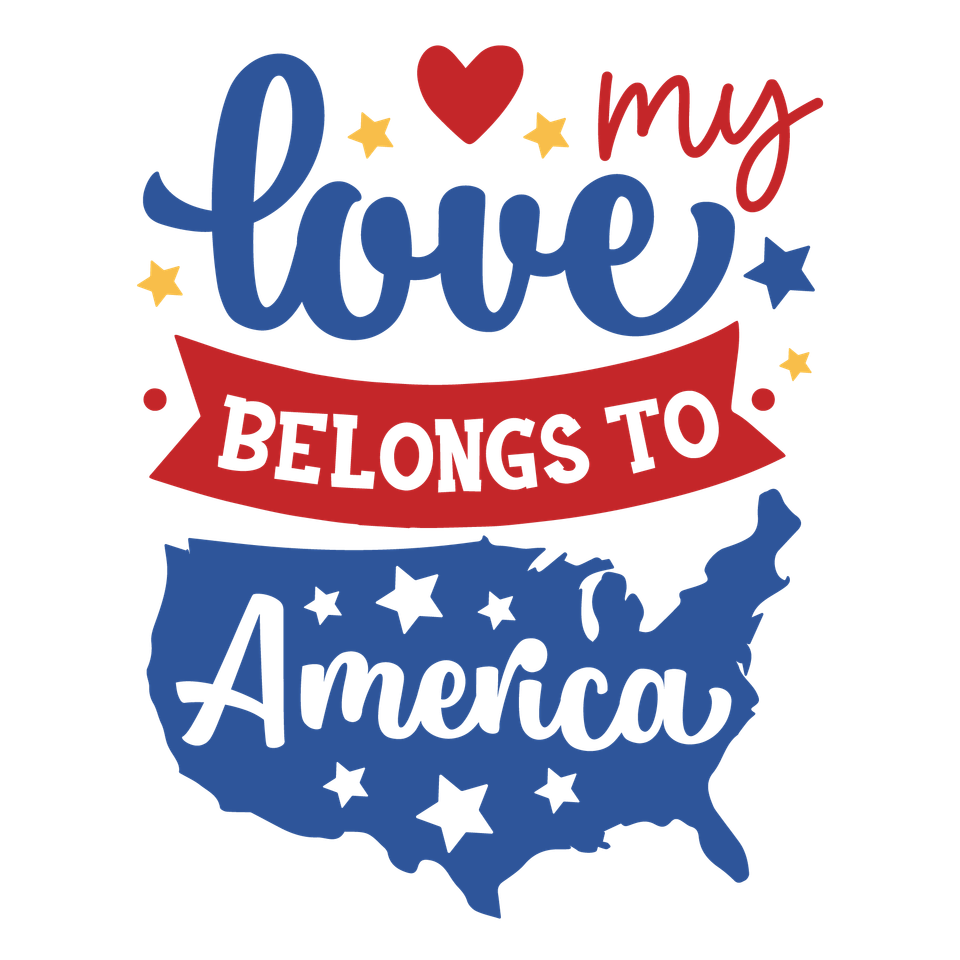 Patriotic   love belongs to america
