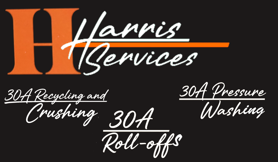 Harris 30a h font logo