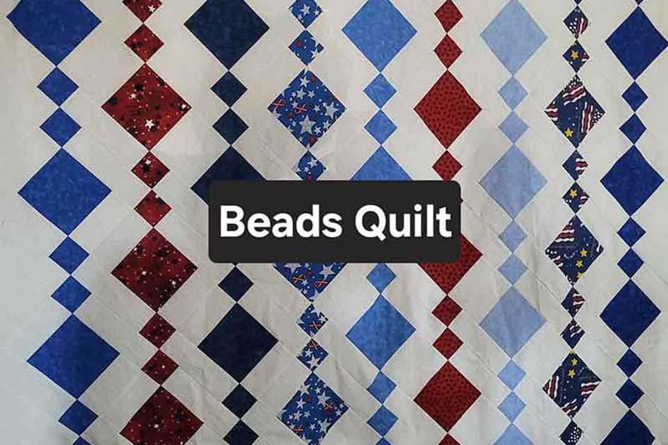 Beads quilt