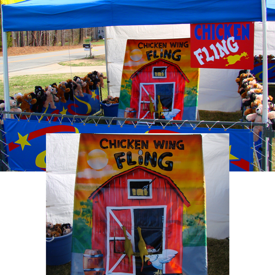 Chicken wing fling