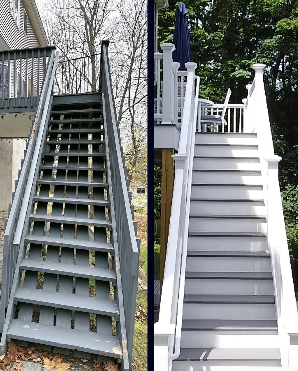 stairs before after