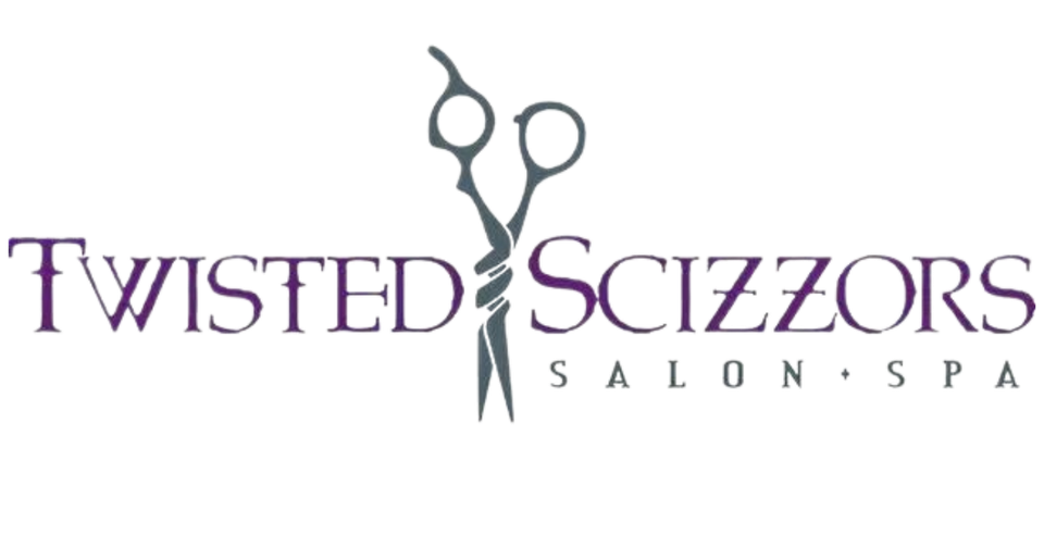 twisted scizzors logo, cary salons, best cary salons, twisted scizzors salon cary