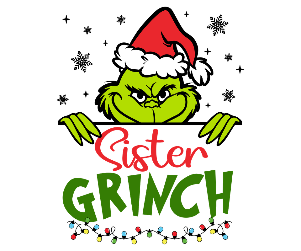 Seasons   christmas grinch sister