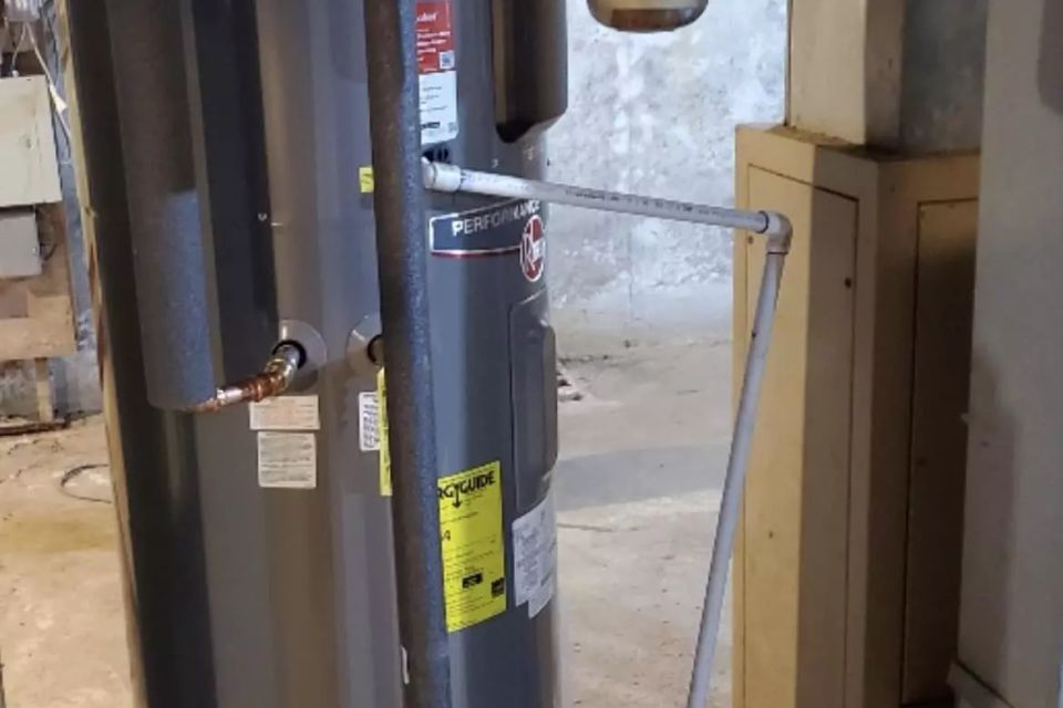 Crest hill water heater installation
