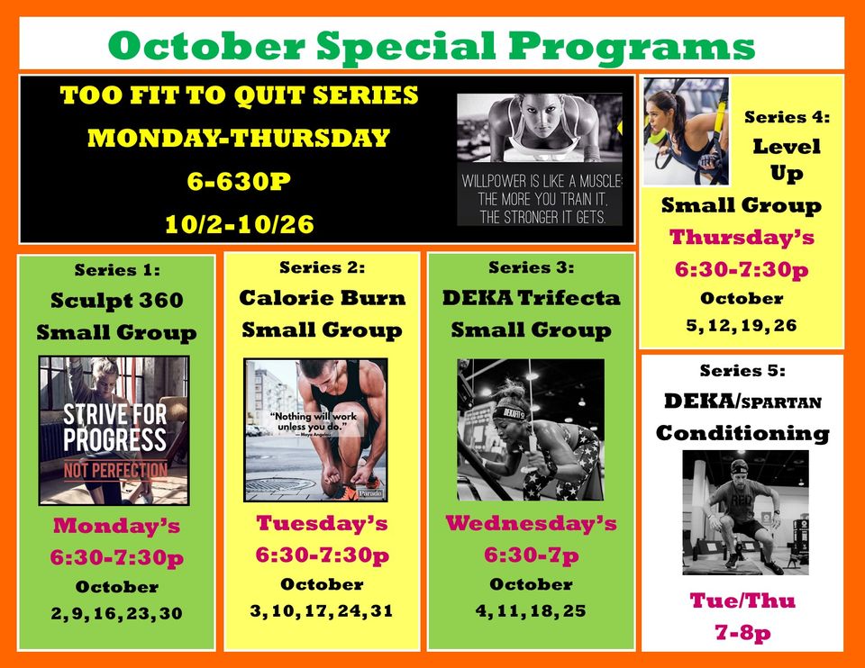 October 2023 small group series