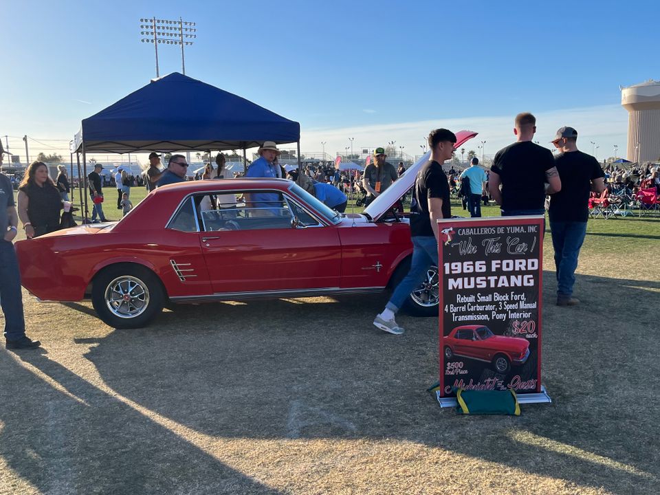 Midnight At The Oasis Car Show Yuma AZ Caballeros de Yuma