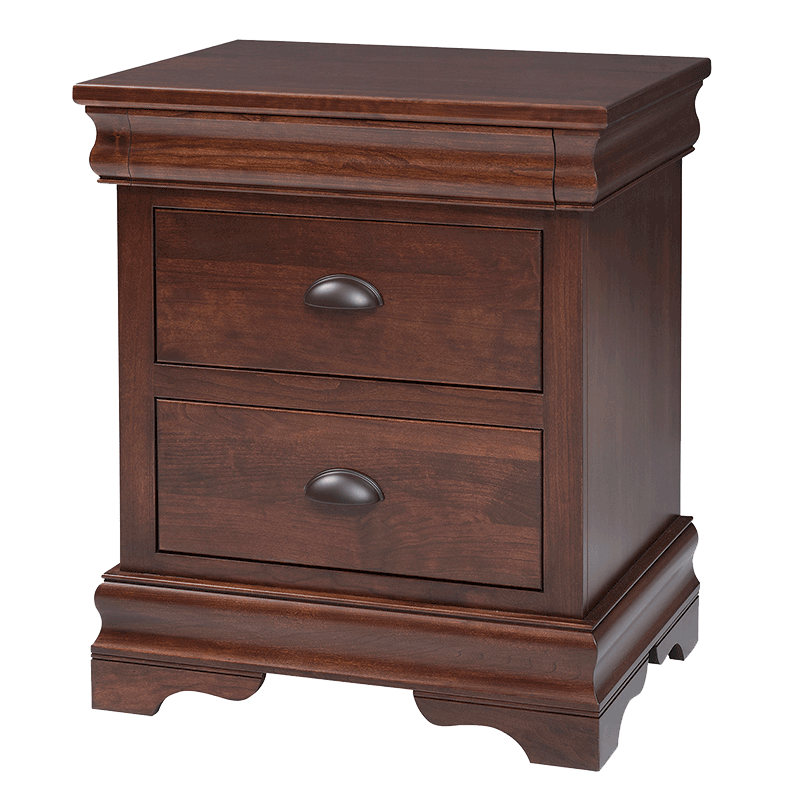 Trf luxembourg 2 drawer nightstand