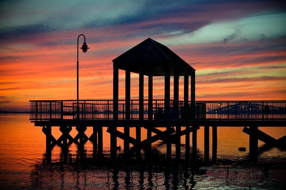 Lakefront promenade