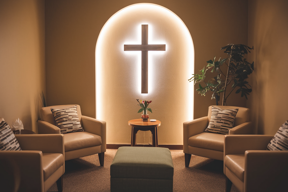 A serene prayer room with soft lighting  7w1s2j8jrvq7 aq0kjl0ea w2k np9osx gdssgxjdx3g